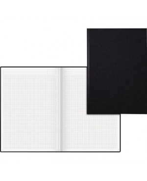 König Ebhardt Notizbuch 8655226 DIN A4 96Bl kar. schwarz