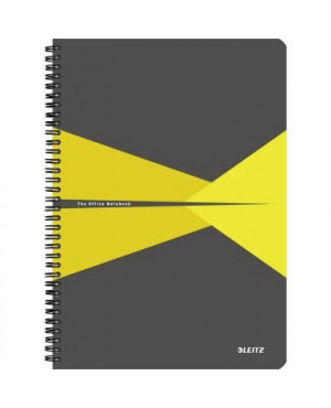Leitz Collegeblock Office 46470015 DIN A4 Karton kar. gelb
