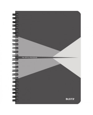 Leitz Collegeblock Office 44590085 DIN A5 Karton lin. grau
