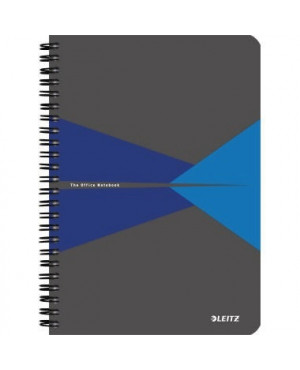 Leitz Collegeblock Office 44990035 DIN A5 PP lin. blau