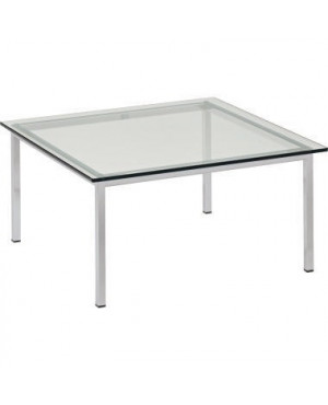 Beistelltisch 640x640mm Glas