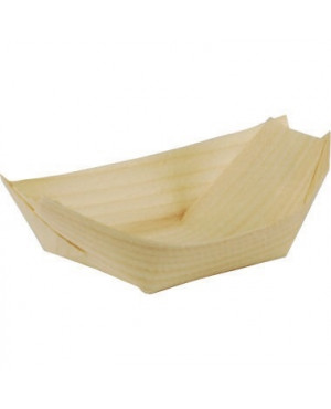 PAPSTAR Fingerfoodschale pure 84414 11x6,5cm Holz 50 St./Pack.