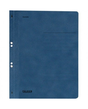 Falken Ösenhefter 80003882 DIN A4 ganzer Deckel Behördenheftung blau