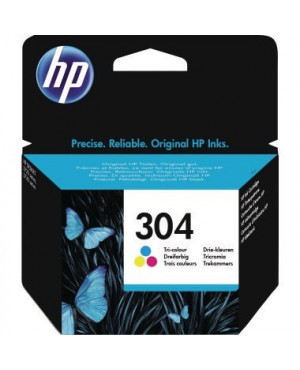 HP Tintenpatrone N9K05AE#UUS Nr.304 100Seiten c/m/y