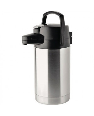 Helios Pumpkanne Coffeestation 8257 2,5l edelstahl/schwarz