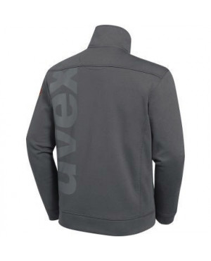 uvex Sweatjacke 9899311 Größe L anthrazit/orange