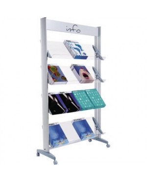 Paperflow Prospektständer 16.A4TT.35 Plexiglas