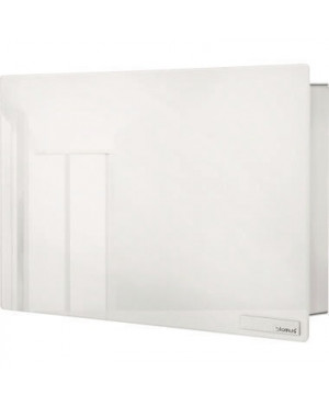 blomus Schlüsselkasten VELIO 65363 300x200x50mm Glasmagnettafel weiß