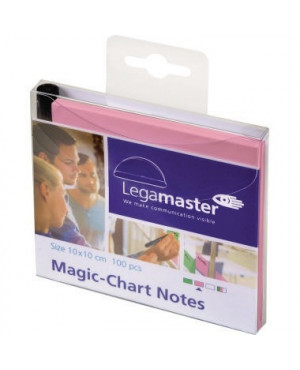 Legamaster Flipchartnotizen Magic 7-159509 10x10cm pink 100 St./Pack.