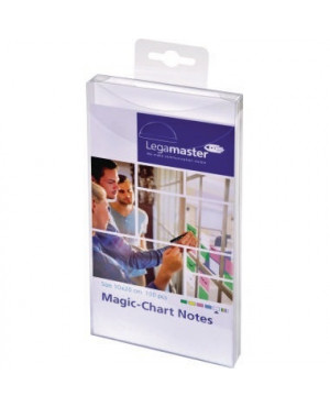 Legamaster Flipchartnotizen Magic 7-159419 10x20cm weiß 100 St./Pack.