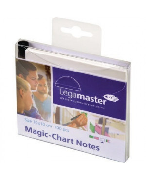 Legamaster Flipchartnotizen Magic 7-159519 10x10cm weiß 100 St./Pack.
