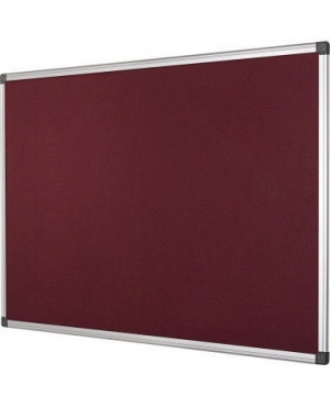Bi-Office Pinnwand SA1205170 feuerhemmend 150x120cm burgunder