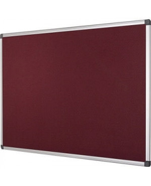 Bi-Office Pinnwand SA0305170 feuerhemmend 90x60cm burgunder