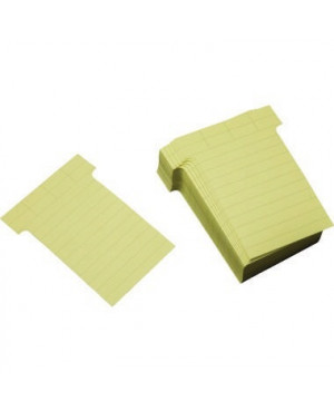 Ultradex T-Karte 542150 60x85mm gelb 100 St./Pack.