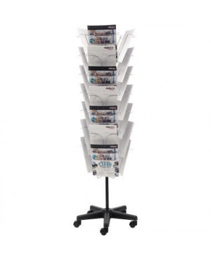 Deflecto Prospektständer 78845 drehbar