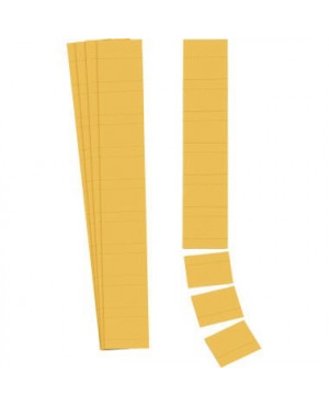Ultradex Einsteckkarte Planrecord 140702 70x32mm gelb 90 St./Pack.