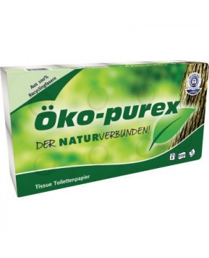 ÖKO-PUREX Toilettenpapier 212020 2lagig 250Blatt 8 Rl./Pack.
