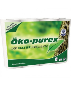 ÖKO-PUREX Küchenrolle 212021 3lagig 51Blatt 4 Rl./Pack.