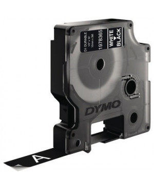 DYMO Schriftbandkassette D1 1978365 12mmx3m ws auf sw