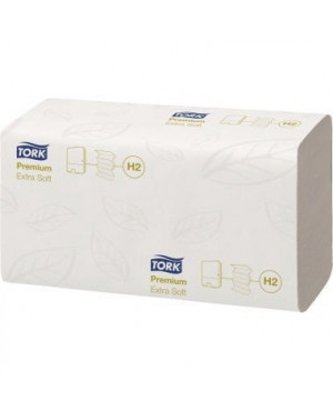Tork Papierhandtuch Premium 100297 21x34cm 2lagig weiß 2.100 Bl./Pack.