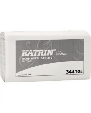 Katrin Papierhandtuch 344104 2lagig 24x33cm weiß 2.400 Bl./Pack.