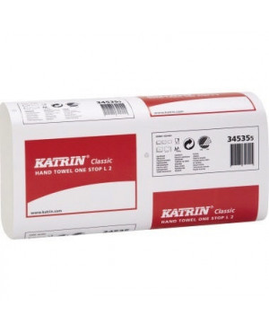 Katrin Papierhandtuch 345355 2lagig weiß 2.310 Bl./Pack.