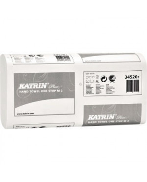 Katrin Papierhandtuch 345201 2lagig 23,5x25cm ws 3.024 Bl./Pack.
