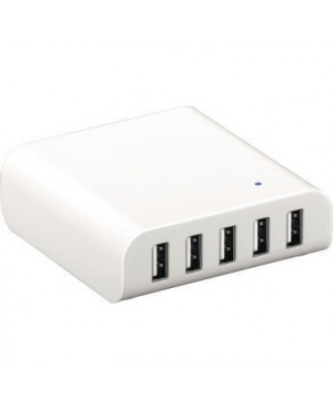Goobay Multiport Charger TRA 44155 5xUSB 8A 40W Auto-ID ws