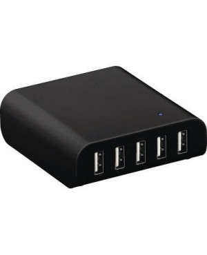 Goobay Multiport Charger TRA 44154 5xUSB 8A 40W Auto-ID sw