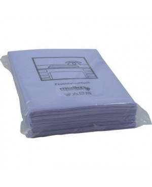 Feuchtwischtuch Piktogramm BÜRO 35x40cm blau 10 St./Pack.