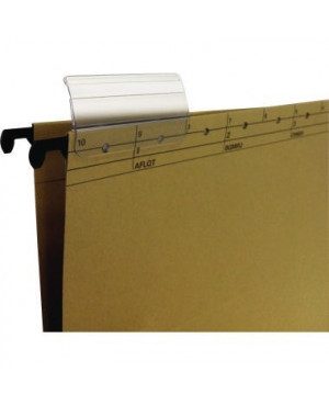 Vollsichtreiter Hängeregistratur transparent 50 St./Pack.