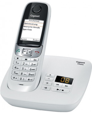 Gigaset Schnurlostelefon C620A S30852-H2423-B1 +Anrufbeantworter w