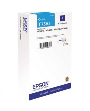 Epson Tintenpatrone C13T756240 L 1.500Seiten cyan