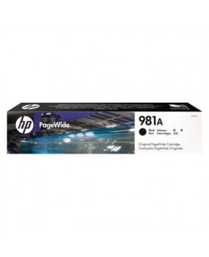 HP Tintenpatrone PageWide J3M71A 981A 6.000Seiten schwarz