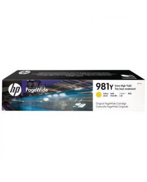 HP Tintenpatrone PageWide L0R15A 981Y 16.000Seiten gelb