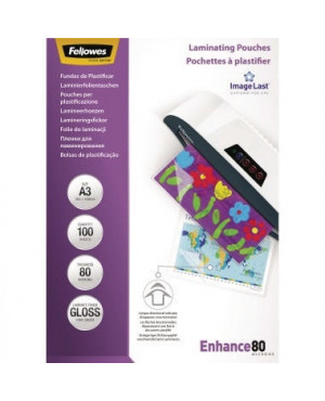 Fellowes Laminierfolie ImageLast 5306207 DIN A3 tr 100 St./Pack .