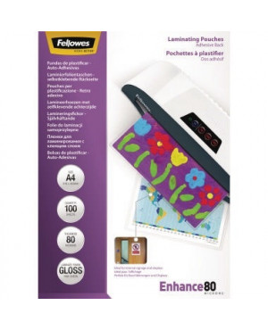 Fellowes Laminierfolie Enhance 80 5302202 DIN A4 tr 100 St./Pack.