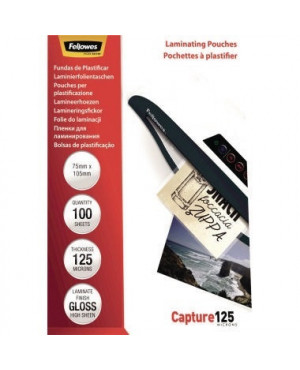 Fellowes Laminierfolie Capture 125 5306901 105x75mm 100 St./Pack.