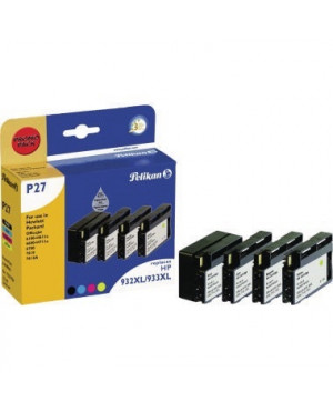 Pelikan Tintenpatrone 4109965 wie HP 932XL/933XL sw/c/m/y 4 St./Pack.
