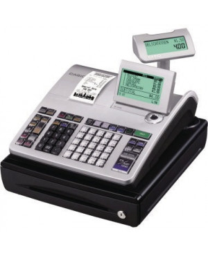 CASIO Registrierkasse SE-S400SB-SR-FIS 3Scheinfächer si