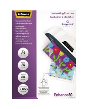 Fellowes Laminierfolie ImageLast 5396205 DIN A4 80my 25 St./Pack.
