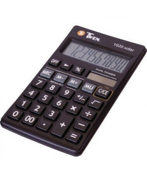 TWEN Taschenrechner TW 1020 584 schwarz
