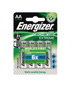 Energizer Akku Recharge Extreme E300624600 AA/HR6 4 St./Pack.