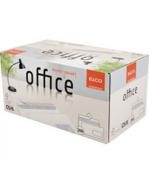 ELCO Briefumschlag Office 7453412 DL mF hk weiß 200 St./Pack.