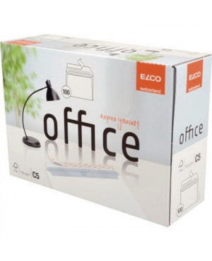 ELCO Briefumschlag Office 74535.12 C5 80g weiß 100 St./Pack.