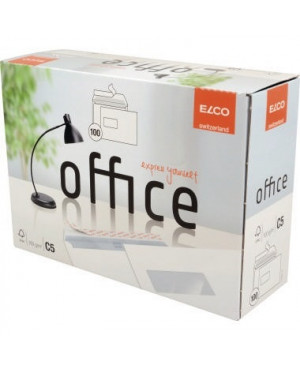 ELCO Briefumschlag Office 74537.12 C5 100g weiß 100 St./Pack.