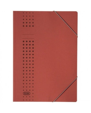 ELBA Eckspanner chic 400010059 DIN A4 150Bl. Karton rot