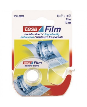 tesa® Klebefilm 57912 7,5mx12mm inkl. Einwegabroller auf Karte