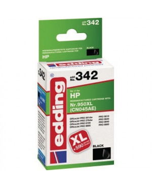 edding Tintenpatrone 18-342 wie HP Nr.950XL CN045AE schwarz