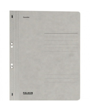 Falken Ösenhefter 80003916 DIN A4 ganzer Deckel Behördenheftung grau